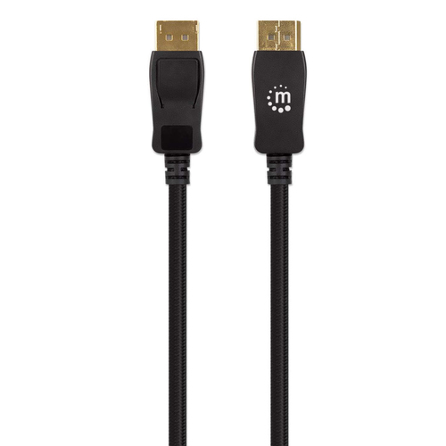 Miniatura 3 de Cable displayPort Manhattan Cable DisplayPort 8K V1.4 DisplayPort 1.4, 1 m, Negro