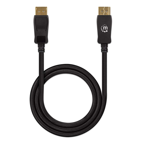 Miniatura 2 de Cable displayPort Manhattan Cable DisplayPort 8K V1.4 DisplayPort 1.4, 1 m, Negro