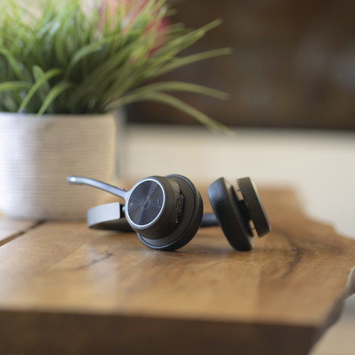 Miniatura 3 de Audífonos HP Poly Diadema, Inalámbrico y alámbrico, Bluetooth, Negro