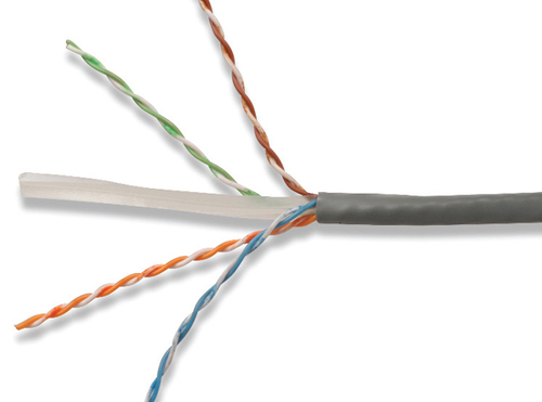Bobina Siemon 9C6L4-E3-RXA Cat6, 305 m, U/UTP (UTP), Gris