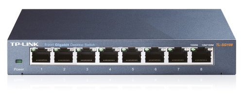 Miniatura 2 de Switch TP-Link TL-SG116 No administrado, RJ-45 16, Gigabit Ethernet (10/100/1000), Negro