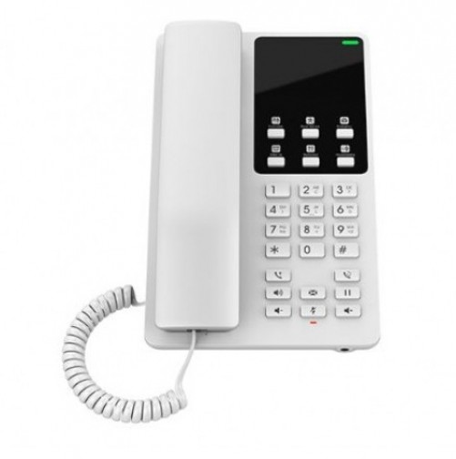 Teléfono Ip Grandstream Networks GHP620 Terminal con conexión por cable, PoE, 2 líneas, Blanco