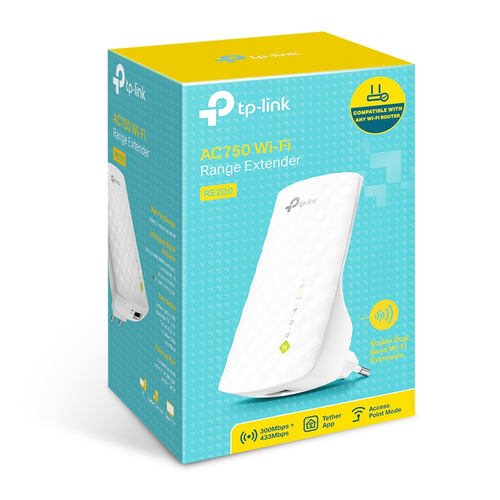 Miniatura 4 de Extensor de red TP-Link RE200 433 Mbit/s, 3Ant, 1RJ-45, Blanco