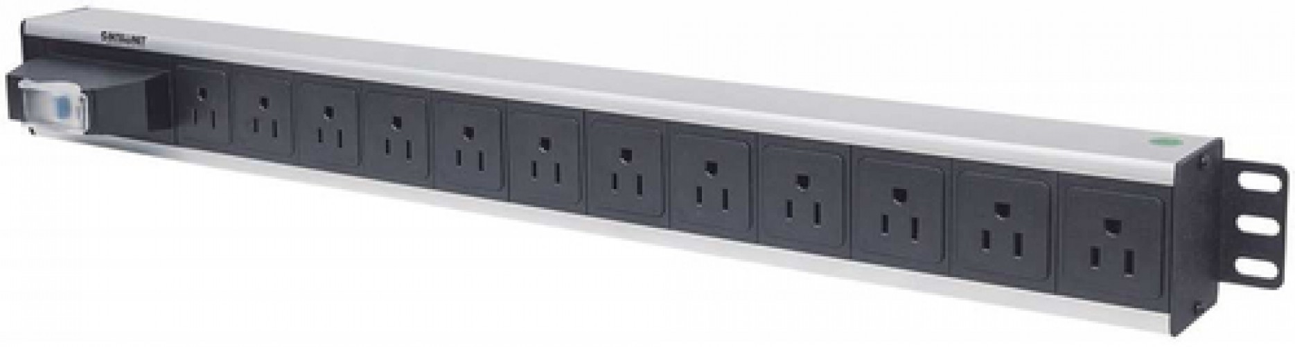 Barra eléctrica Intellinet Color Negro, Interruptor integrado Si, Fácil montaje Si, Conector plug type B