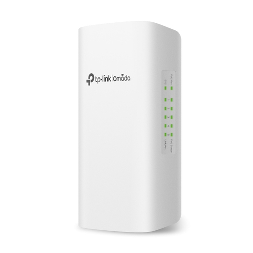 Switch TP-Link Omada SG2005P-PD Gestionado, L2/L2+, RJ-45 4, 10G Ethernet (100/1000/10000), Escritorio, Blanco