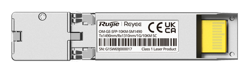 Miniatura 3 de Conversor de medios Ruijie Networks OM-GE-SFP-10KM-SM1490 SFP, 1250 Mbit/s, 10000 m