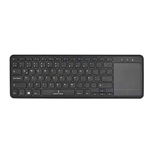 Miniatura 5 de Teclado Perfect Choice PC-201021 Español, Inalámbrico, RF inalámbrico, Interruptor de membrana, Negro