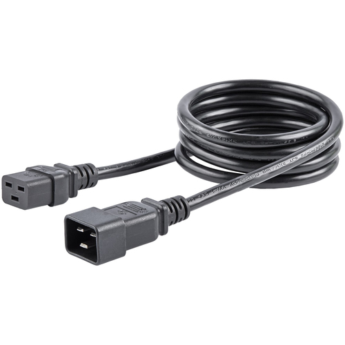 Miniatura 5 de Cables de poder StarTech.com Macho, Hembra 125 V, 1.8 m, Negro