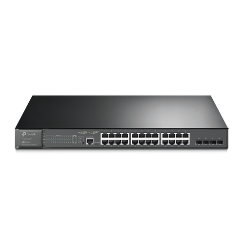 Miniatura 3 de Switch TP-Link JetStream TL-SG3428MP Gestionado, L2+, RJ-45 24, Gigabit Ethernet (10/100/1000), (PoE +) 24, 1U, Negro