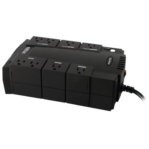 No Break CyberPower CP425SLG 0.425 kVA / 255 W, 890 J, Salida 120 V, 8 salidas AC, Negro