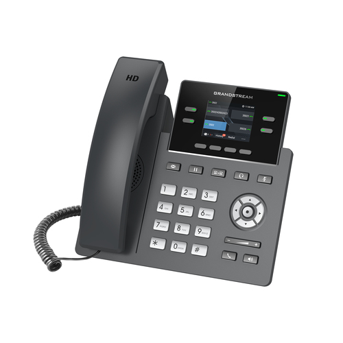 Miniatura 2 de Teléfono Ip Grandstream Networks GRP2612P Terminal con conexión por cable, PoE, 2 líneas, Negro