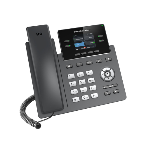 Miniatura 3 de Teléfono Ip Grandstream Networks GRP2612P Terminal con conexión por cable, PoE, 2 líneas, Negro