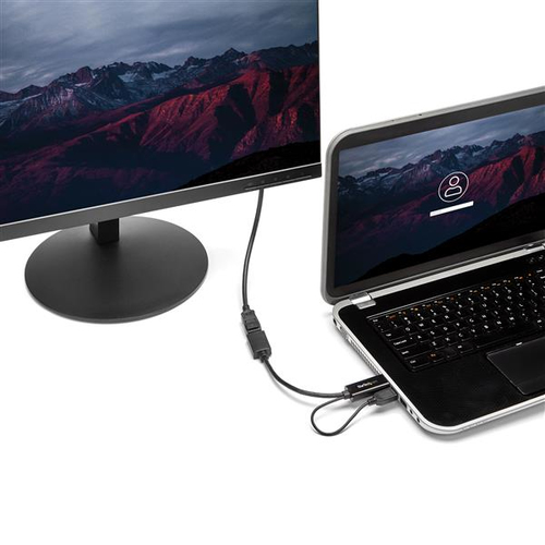 Miniatura 5 de Adaptador vídeo StarTech.com Convertidor HDMI a DisplayPort - 4K, 3840 x 2160 Pixeles, 1080p, 720p, 120 Hz, Negro, MegaChips - STDP2600, Convertidor de video activo