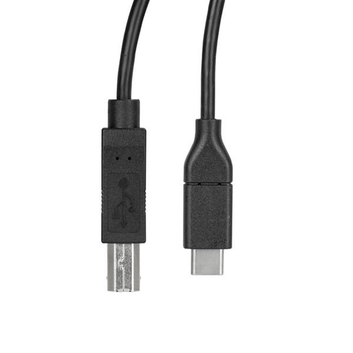 Miniatura 3 de Cable USB StarTech.com USB2CB3M USB C a USB B, 480 Mbit/s, Negro