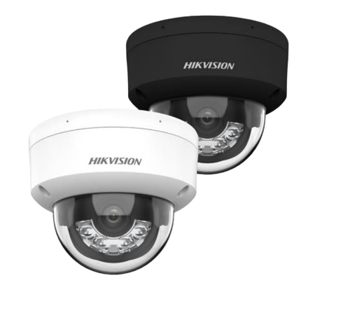 Cámara IP Hikvision DS-2CD2123G2-LIS2U(2.8mm) 2 MP, Domo, MicroSD, Interior y exterior, IP67, Blanco