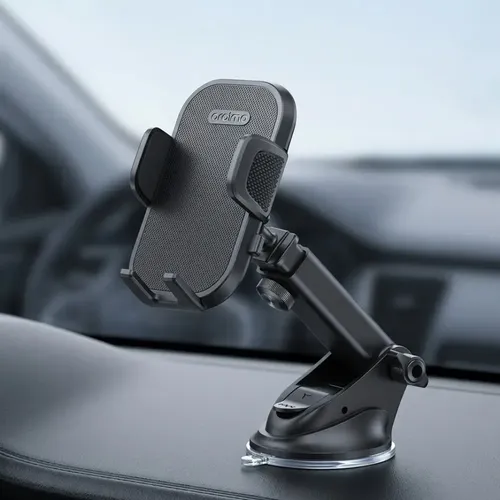 Miniatura 2 de Soporte para Automovil ORAIMO Hydra 4, ajustable 55-95 milimetros, rotacion 360 grados, succion resistente 75 grados Celsius, operacion una mano