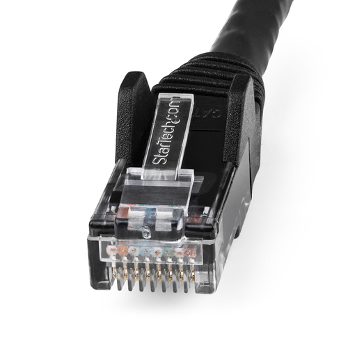 Miniatura 3 de Patchcord StarTech.com N6LPATCH1MBK Cat6, 1 m, U/UTP (UTP), Negro