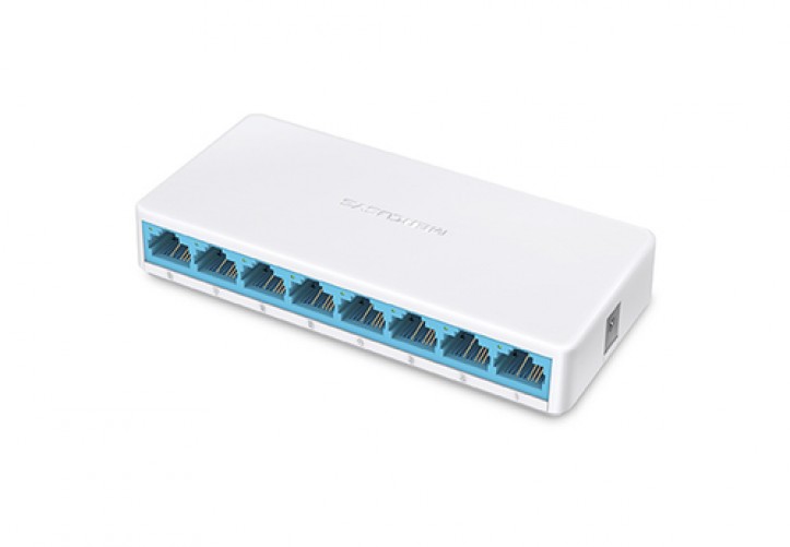 Switch Mercusys MS108 No administrado, RJ-45 8, Fast Ethernet (10/100), Blanco