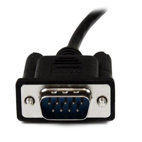 Miniatura 2 de Cable serial StarTech.com 2 m, DB-9 a DB-9, Macho- Hembra