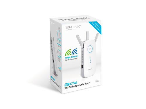 Miniatura 2 de Extensor de red TP-Link AC1750 Wi-Fi 1750 Mbit/s, 3Ant, 1RJ-45, Blanco