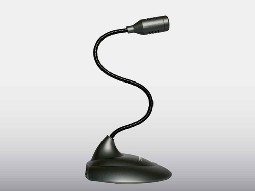 Miniatura 2 de Micrófono Perfect Choice Microfono de Lujo con Cuello Flexible Alámbrico, Negro