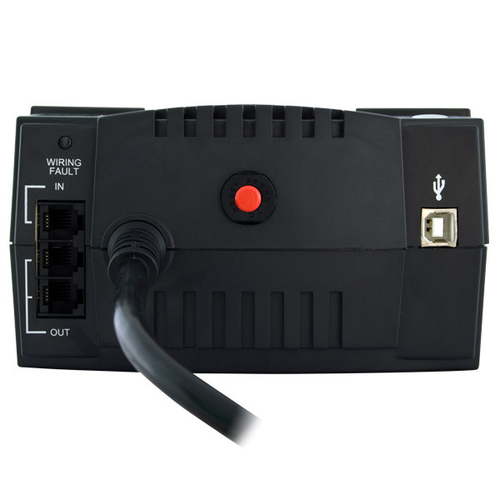 Miniatura 3 de No Break CyberPower CP425SLG 0.425 kVA / 255 W, 890 J, Salida 120 V, 8 salidas AC, Negro