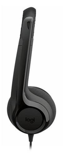 Miniatura 4 de Audífonos Logitech Diadema, Alámbrico, USB, Negro