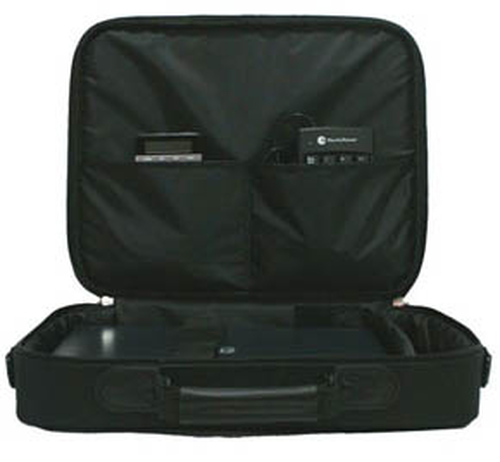 Miniatura 4 de Maletin TechZone TZEST01N Hasta 15.4", Nylon, Negro