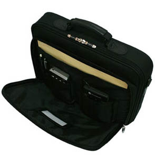 Miniatura 3 de Maletin TechZone TZEST01N Hasta 15.4", Nylon, Negro
