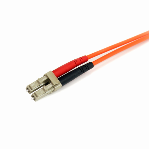 Miniatura 2 de Cable StarTech.com 2 m, Fibra OM1, LC, ST, 10 Gbit/s, Naranja