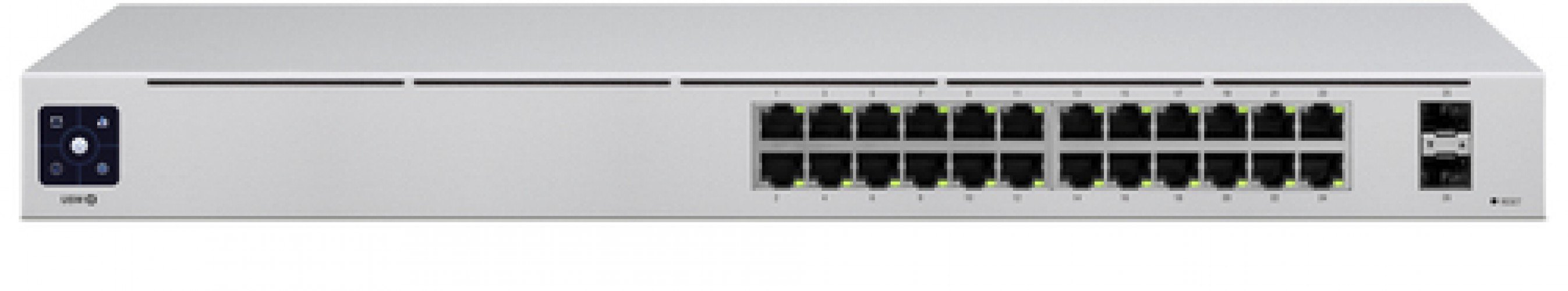 Switch Ubiquiti UniFi USW-24 Gestionado, L2, RJ-45 24, Gigabit Ethernet (10/100/1000), Plata