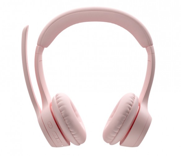 Audífonos Logitech Zone 300 Diadema, Inalámbrico, Bluetooth, Rosa