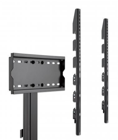 Miniatura 5 de Soporte Manhattan Soporte de piso para TV Hasta 70", VESA max. 400 x 400 mm, 40 kg, Negro