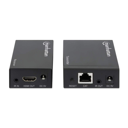 Miniatura 4 de EXTENSOR Manhattan Kit extensor de HDMI sobre Ethernet Transmisor y receptor AV, 1920 x 1200, Hasta 100 m, Negro