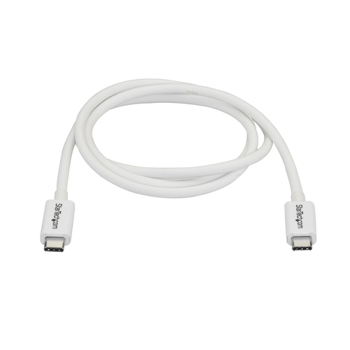 Miniatura 5 de Cable Thunderbolt StarTech.com 1 m V. 3, 20 Gbit/s, Blanco