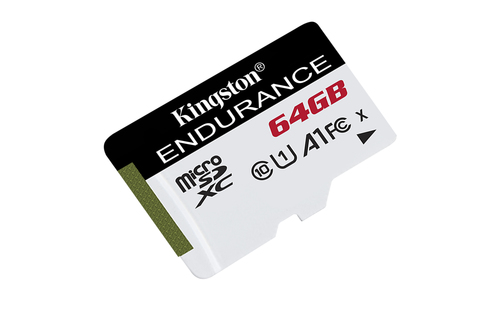 Miniatura 5 de Memoria Kingston Technology High Endurance 64 GB, Velocidad 95 MB/s, Clase 10