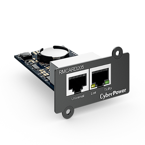 Miniatura 3 de Tarjetas de red CyberPower RMCARD205 RJ-45 2, 100 Mbit/s, Alámbrico, Azul