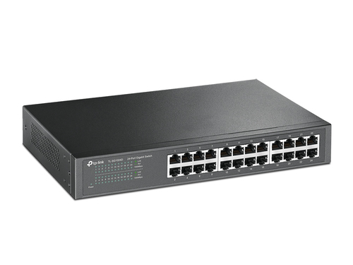 Miniatura 4 de Switch TP-Link TL-SG1024D No administrado, RJ-45 24, Gigabit Ethernet (10/100/1000), Gris