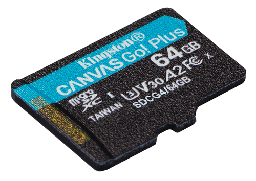 Miniatura 3 de Memoria Kingston Technology Canvas Go! Plus 64 GB, Velocidad 200 MB/s, Clase 10
