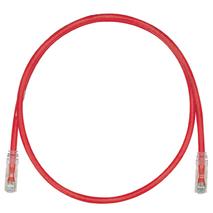 Patchcord Panduit UTP6AX7RD Cat6a, 2.13 m, U/UTP (UTP), Rojo
