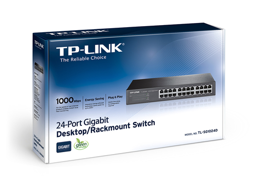 Miniatura 2 de Switch TP-Link TL-SG105 No administrado, L2, RJ-45 5, Gigabit Ethernet (10/100/1000), Negro