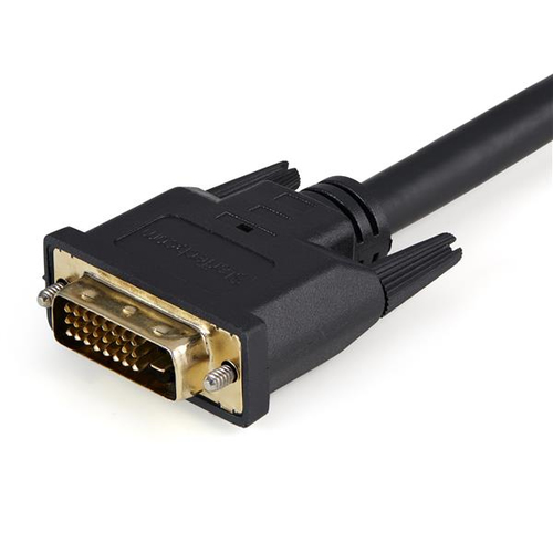 Miniatura 4 de Cable DVI StarTech.com 0.3 m, DVI-D a 2 x DVI-D, Negro