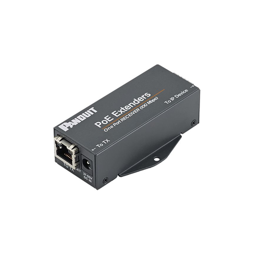 Miniatura 2 de Extensor de red Panduit POEXRX1, Receptor de red, Cat5e, 10/100Base-T(X), Negro, 1 pieza(s), UL 60950-1, RoHS Compliant