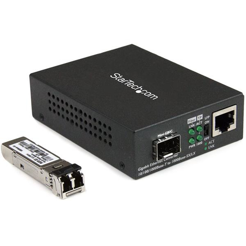 Miniatura 5 de Conversor de medios StarTech.com Gigabit Ethernet, 1000 Mbit/s, LC, 550 m