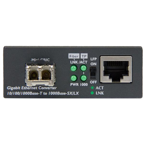 Miniatura 4 de Conversor de medios StarTech.com Gigabit Ethernet, 1000 Mbit/s, LC, 550 m