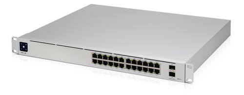 Miniatura 4 de Switch Ubiquiti UniFi UniFi Pro 24-Port PoE Gestionado, L2/L3, RJ-45 24, Gigabit Ethernet (10/100/1000), (PoE +) 16, 1U, Plata