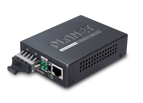 Conversor de medios PLANET GT-802 Gigabit Ethernet, 1000 Mbit/s, SC, 550 m