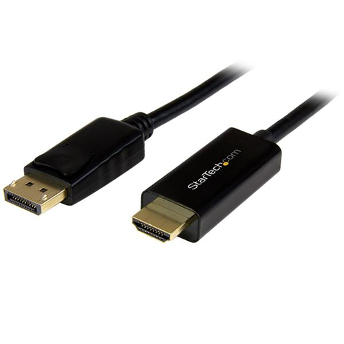 Adaptador vídeo StarTech.com DisplayPort a HDMI, 5 m, Negro