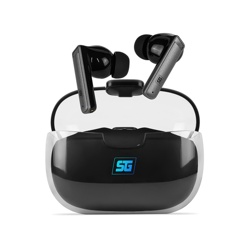 Miniatura 5 de Audífonos Vorago ESB-301-PRO Intra auditivo, True Wireless Stereo (TWS), Bluetooth, Negro, Transparente