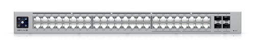 Miniatura 4 de Switch Ubiquiti UniFi Pro Max 48 PoE Gestionado, L3, RJ-45 48, Gigabit Ethernet (10/100/1000), (PoE +) 32, 1U, Gris